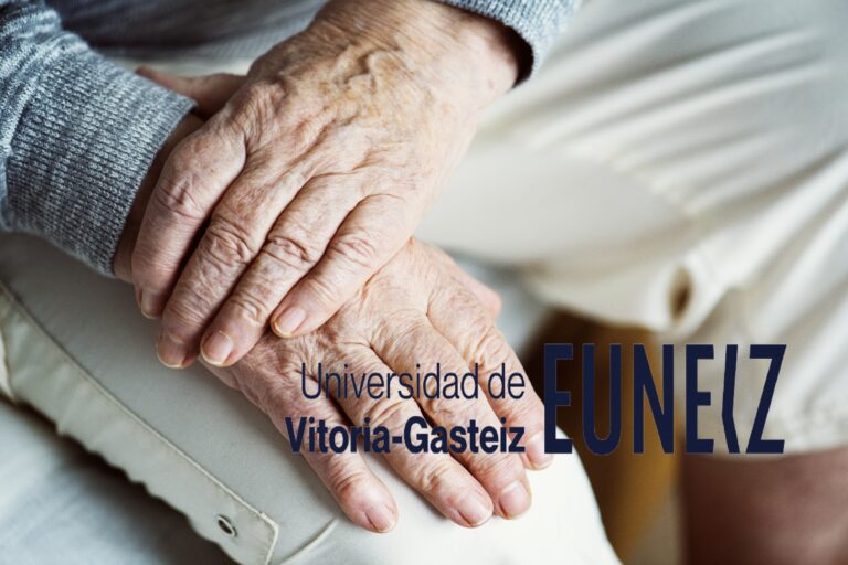 Closeup of elderly hands